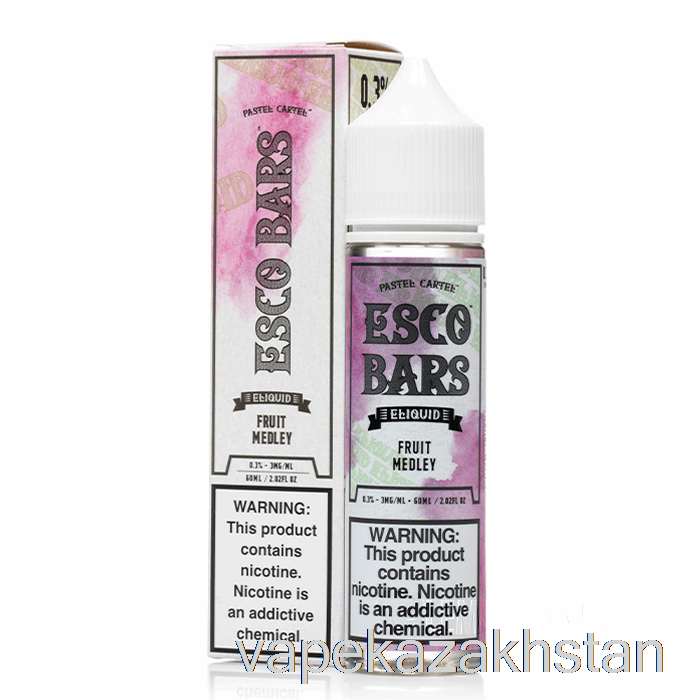 Vape Smoke Fruit Medley - Esco Bars - 60mL 12mg